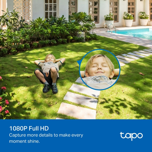 Tapo C500 Outdoor Full HD Network Camera - Colour - 29.87 m Infrared Night Vision - H.264 - 1920 x 1080 - 15 fps - Wall Mo