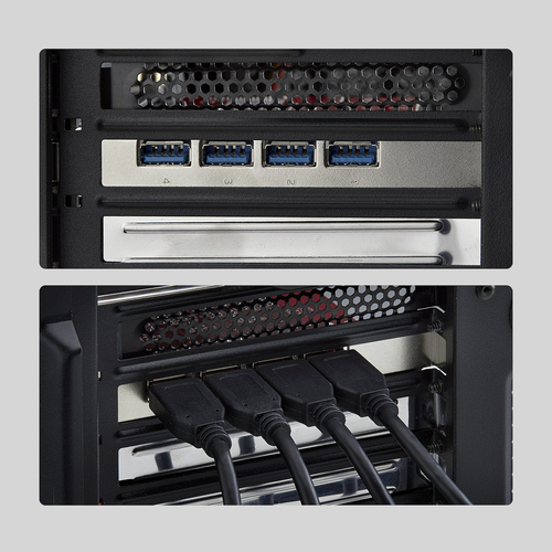 StarTech 4-Port USB-A PCIe Card, USB 3.2 10Gbps, USB PCI Express Expansion Card, 4x Independent USB Controllers, TAA-Compl