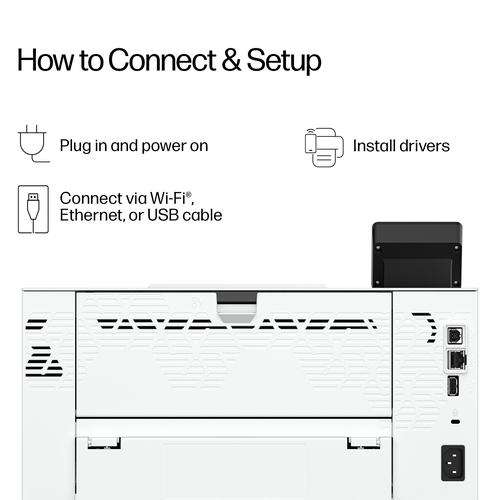 HP LaserJet Pro 4007dn Laser Printer - Monochrome