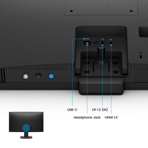 Monitor LED BenQ GW2790C 685,8 mm (27") Class Full HD - 16:9 - 68,6 cm (27") Viewable - Tecnologia In-plane Switching (IPS
