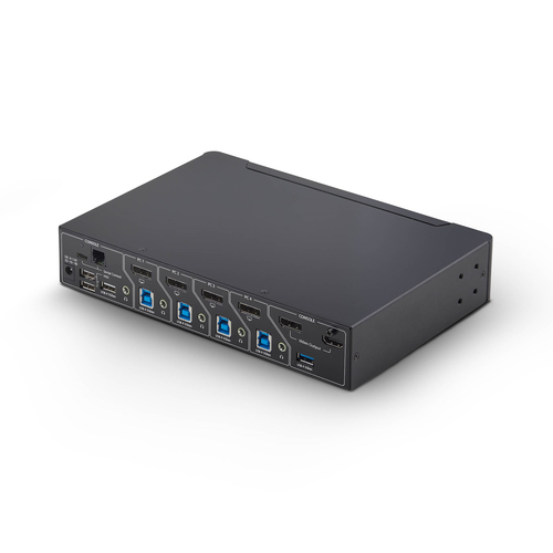 StarTech.com P4AD122M-KVM-SWITCH. Tastatur Porttyp: USB, Maus-Porttyp: USB, Video Porttyp: DisplayPort. HD-Typ: 4K Ultra H