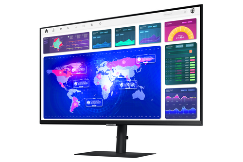Samsung S32A600UUP 32" Class WQHD LCD Monitor - 16:9 - 81.3 cm (32") Viewable - Vertical Alignment (VA) - LED Backlight - 