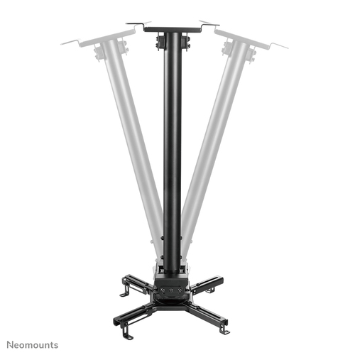 Fixation au plafond Neomounts pour Projecteur - Noir - Réglable en hauteur - 35 kg Max