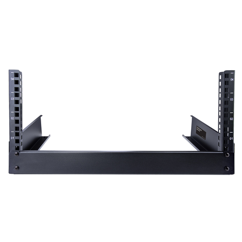 StarTech.com 4U 19" Desktop Open Frame Rack - 2-Post Free-Standing Network Rack - Switch/Patch Panel/Router/Data/AV/IT/Com