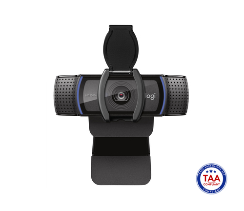 Logitech C920e - Webcam - USB 3.0 - 1920 x 1080 Pixel Videoauflösung - Mikrofon