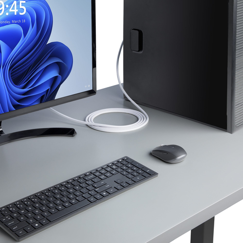StarTech.com DP12-CABLE-6FTW. Kabellänge: 1,8 m, Anschluss 1: DisplayPort, Anschluss 2: DisplayPort. Kabeldurchmesser: 7,5