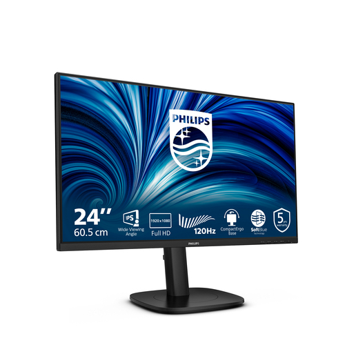Philips 3000 series 24B2N3200J/00. Display diagonal: 60.5 cm (23.8"), Display resolution: 1920 x 1080 pixels, HD type: Ful