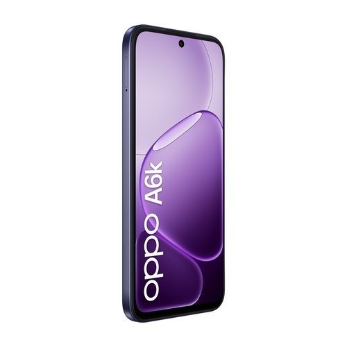 OPPO A6k AI Smartphone, doppia fotocamera 13MP+QVGA, Selfie 5MP, Display 6.75” 120HZ IPS HD+, 6100mAh, RAM 4GB(Esp1GB/2GB/