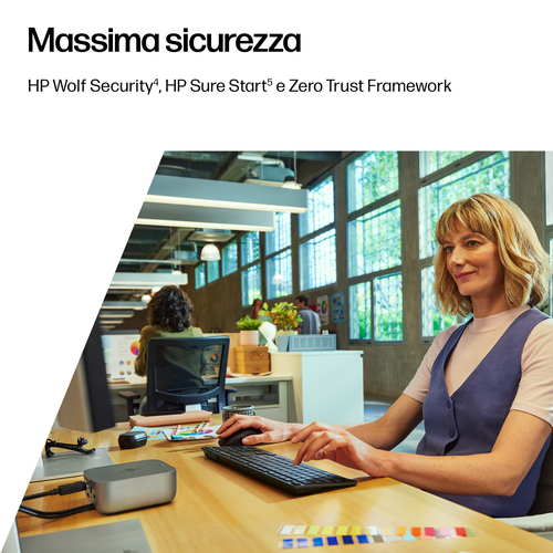 HP Dock Thunderbolt 4 100 W G6. Tecnologia di connessione: Cablato, Interfaccia host: Thunderbolt 4, Fornitura di alimenta