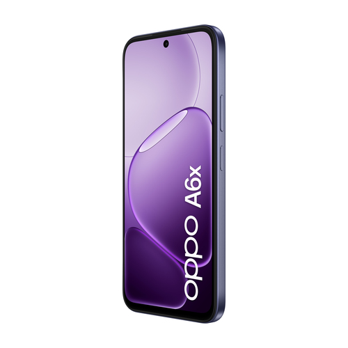 OPPO A6x AI Smartphone, doppia fotocamera 13MP+QVGA, Selfie 5MP, Display 6.75” 120HZ IPS HD+, 6100mAh, RAM 4GB(Esp1GB/2GB/