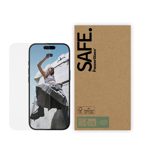 PANZERGLASS SAFE SCREEN PROTECT IPHONE 16 PRO/17/17 PRO UWF B2B