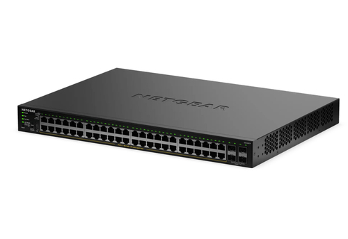 Netgear S350 GS348TPv2 48 Ports Manageable Ethernet Switch - Gigabit Ethernet - 10/100/1000Base-T, 1000Base-X - 3 Layer Su