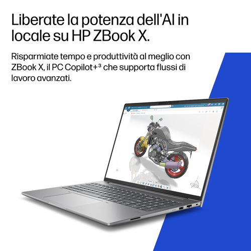 HP DK1L2ET. Famiglia processore: Intel Core Ultra 7, Modello del processore: 356H. Dimensioni diagonale schermo: 40,6 cm (