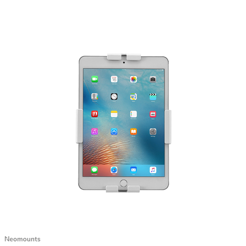 Neomounts Mounting Bracket for Tablet - White - Height Adjustable - 1 Display(s) Supported - 20.1 cm to 27.9 cm (11") Scre
