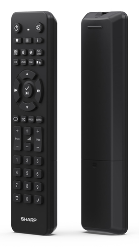 Sharp XL-B720D(BK). Typ: Heim-Audio-Mikrosystem, Produktfarbe: Schwarz, Anzahl an optischen Scheiben: 1 Disks. RMS eingest