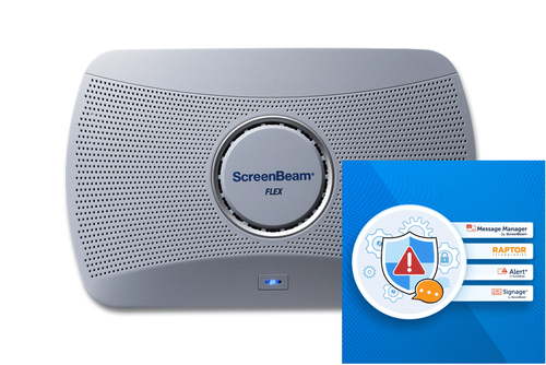 ScreenBeam Flex inc 3 Years Administrative Tools & 3 Year Warranty. Format: Bureau, Couleur du produit: Blanc, Certificati