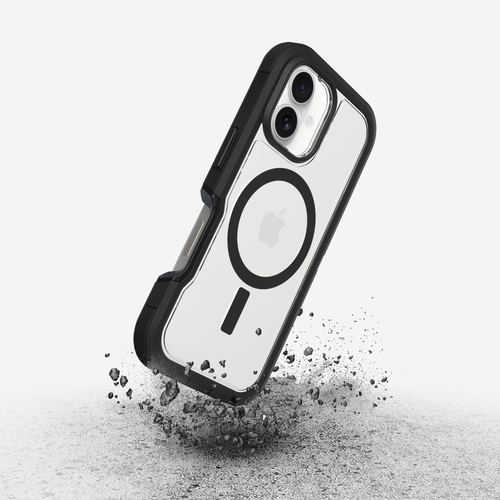 OtterBox Defender XT Clear. Case type: Cover, Markenkompatibilität: Apple, Kompatibilität: iPhone 16, Maximale Bildschirmg