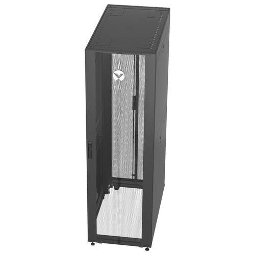 VERTIV VR 42U Apoio em chão Gabinete fechado Gabinete de rack para Servidor, Interruptor KVM, PDU, Interruptor LAN, Router