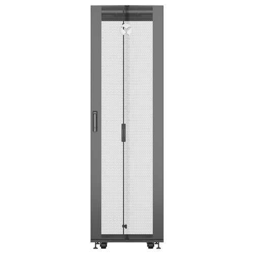 VERTIV VR 42U Apoio em chão Gabinete fechado Gabinete de rack para Servidor, Interruptor KVM, PDU, Interruptor LAN, Router