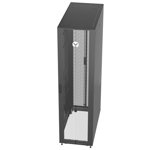 VERTIV VR 48U Apoio em chão Gabinete de rack para Servidor, Interruptor LAN, Painel de ligação, UPS, PDU, Interruptor KVM 