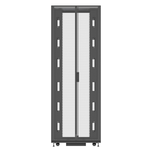 VERTIV VR 48U Apoio em chão Gabinete fechado Gabinete de rack para Servidor, Interruptor LAN, Painel de ligação, Interrupt