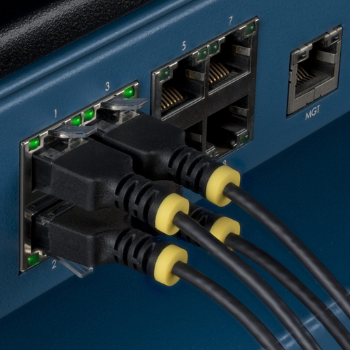 StarTech.com 15 cm Category 6a Network Cable - 1 - Cable for Network Device, Switch, Rack Server, Patch Panel - First End: