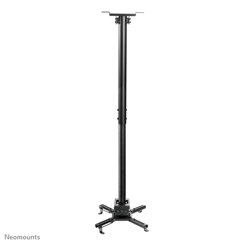Fixation au plafond Neomounts pour Projecteur - Noir - Réglable en hauteur - 35 kg Max