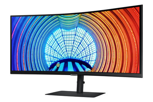 Samsung ViewFinity S6 S34A650UBU 34" Class UW-QHD Curved Screen LCD Monitor - 21:9 - Black - 86.4 cm (34") Viewable - Vert