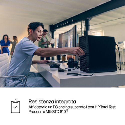 HP EliteDesk 8 Tower G1i AI PC Wolf Pro Security Edition. Famiglia processore: Intel Core Ultra 7, Modello del processore: