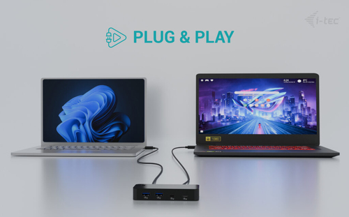 i-tec CAKVMHUB2A2C. Hostschnittstelle: USB Typ-C, Hub interfaces: USB 3.2 Gen 1 (3.1 Gen 1) Type-A, USB 3.2 Gen 1 (3.1 Gen