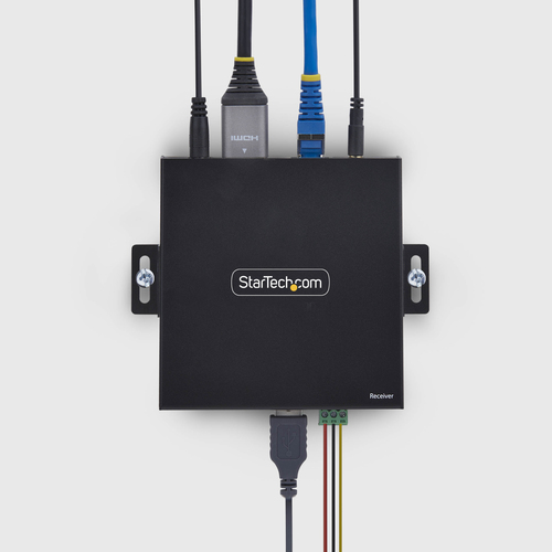 StarTech.com HDMI KVM Receiver Over IP Network for the IH2006 Product Series, 4K 60Hz, Keyboard/Video/Mouse, Receiver Only