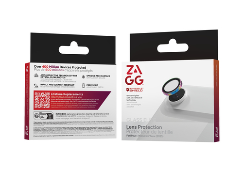 ZAGG Premium GL Camera Lens Protector - Iridescent