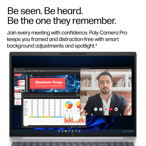 HP EliteBook 8 G2a Next Gen AI PC. Product type: Laptop, Form factor: Clamshell. Processor family: AMD Ryzen™ AI 5, Proces