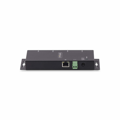 StarTech.com 4-Port Serial to Ethernet Adapter, IP Serial Device Server For Remote RS232 Devices, Wall/DIN Rail Mount, LAN