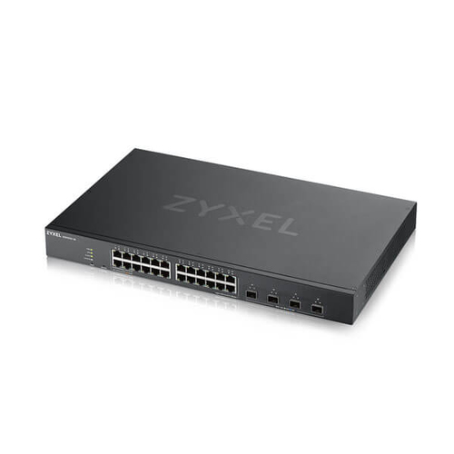 ZYXEL XGS1930 XGS1930-28 24 Ports Manageable Ethernet Switch - 2 Layer Supported - Modular - Twisted Pair, Optical Fiber -