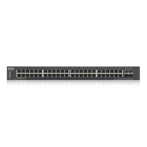 ZYXEL XGS1930 XGS1930-52 48 Ports Manageable Ethernet Switch - 2 Layer Supported - Modular - Twisted Pair, Optical Fiber -