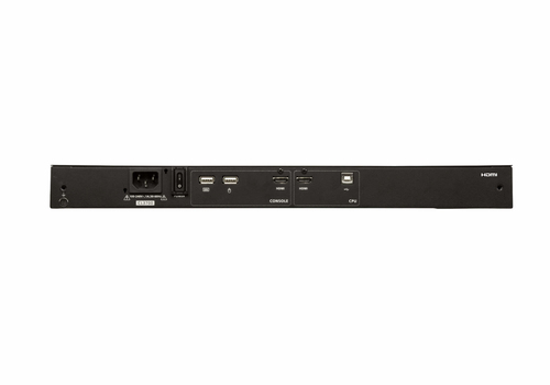 1U SHORT DEPTH USB HDMI SINGLE RAIL
