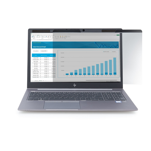 StarTech.com Magnetic Privacy Screen For 13.3-Inch 16:9 Laptop, Reversible Filter, Computer Screen Protector, TAA, Blue Li