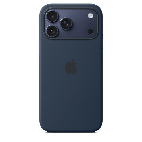 Apple Hülle für Apple iPhone 17 Pro Max Smartphone - Mitternacht - Softtouch, Seidig - Kratzfest, Sturzsicher - Silikon, M