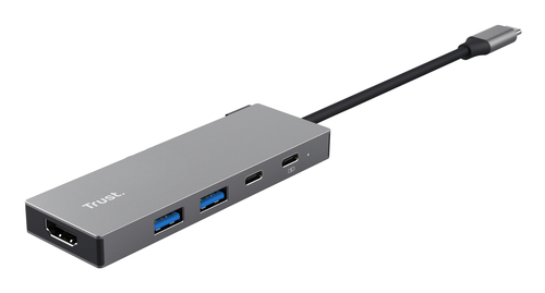 Trust 26062. Host interface: USB Type-C, Hub interfaces: HDMI, USB 3.2 Gen 1 (3.1 Gen 1) Type-A, USB 3.2 Gen 1 (3.1 Gen 1)