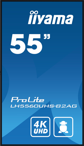 LCD Ecrans à affichages dynamiques iiyama ProLite LH5560UHS-B2AG 1386,84 mm - 24 Heures/7 Jours Operation - Vertical Align