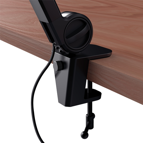 MikrofonTrust Onyx - Kabelgebunden - Kondensator - Schwarz - Kardioide - 1,80 m - USB Typ-A - Tischhalterung, Dämpferbrück