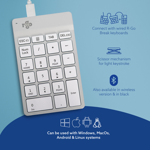 R-GO TOOLS NUMPAD BREAK NUMERIC