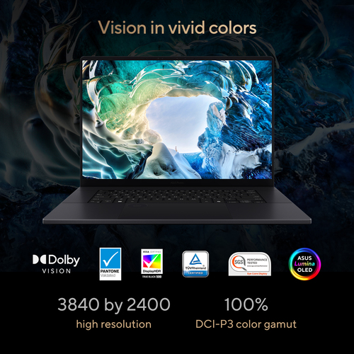 ASUS ProArt P16 H7606WP-RJ129X. Product type: Laptop, Form factor: Clamshell. Processor family: AMD Ryzen AI 9 HX, Process