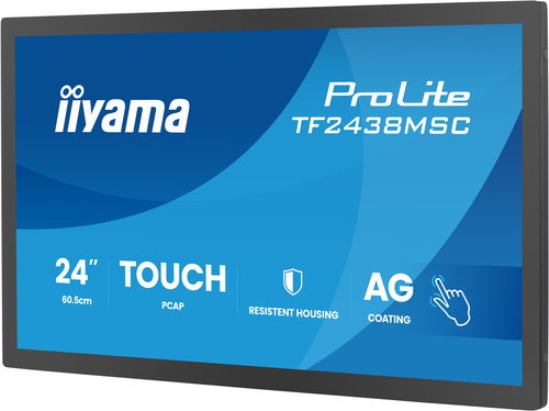 Moniteur LED à écran tactile à cadre ouvert iiyama ProLite TF2438MSC-B2 24" Classe - 16:9 5 ms - 60,5 cm (23,8") Viewable 