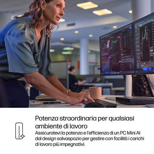 Desktop Computer HP EliteDesk 8 G1i - Intel Core Ultra 5 Seconda generazione 235 - Tecnologia vPro - 32 GB - 512 GB PCI Ex