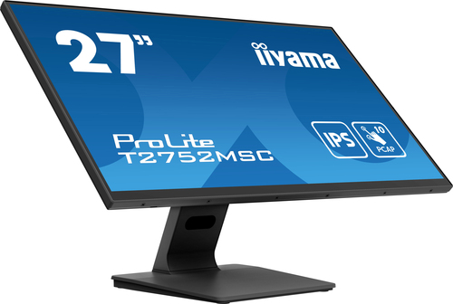 iiyama ProLite T2752MSC-B1 27 Zoll Klasse LED-Touchscreen-Monitor - 16:9 Format - 5 ms Reaktionszeit - 68,6 cm (27 Zoll) V