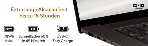 ASUS Zenbook S 16 UM5606KA-RK126W. Produkttyp: Laptop, Formfaktor: Klappgehäuse. Prozessorfamilie: AMD Ryzen AI 7, Prozess