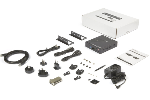 StarTech.com HDMI Over Ethernet Receiver for ST12MHDLAN2K - Extends HDMI signal and RS232 control to one or multiple displ