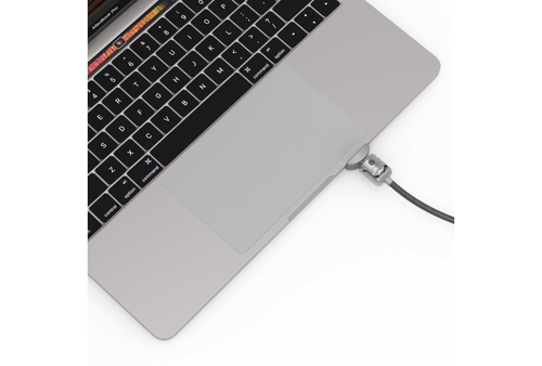 Compulocks Ledge Lock Adapter for MacBook Pro 13" M1 & M2 with Keyed Cable Lock Silver. Product colour: Black, Silver, Bes